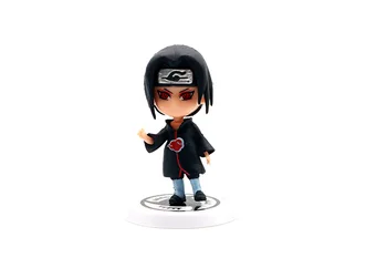 19 Generație Drăguț Anime Naruto 8cm PVC Garaj Kit Model Set Complet Papusa Drăguț Naruto, Sasuke, Kakashi Cadou de Acțiune Figura jucărie joc