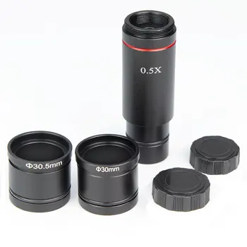 Microscop camera Adaptor 23.2 mm 0,5 X Reducere de Lentile de Microscop Electronic Ocular 0,5 X C mount adaptor pentru Camera CCD
