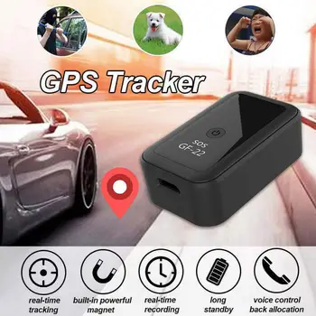 GF22 Masina de Urmărire Dispozitiv Anti-furt Mini Masina de APLICAȚIE în timp Real de Urmărire GPS de Localizare Adsorbție Înregistrare Anti-a pierdut Controlul Vocal