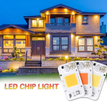 Chip de LED-uri Matrice AC 220V Mare Putere 20W 30W 50W COB Chip Lampă cu LED-uri Nu este Nevoie de Driver pentru Inundații Lumina Reflectoarelor în aer liber DIY de Iluminat