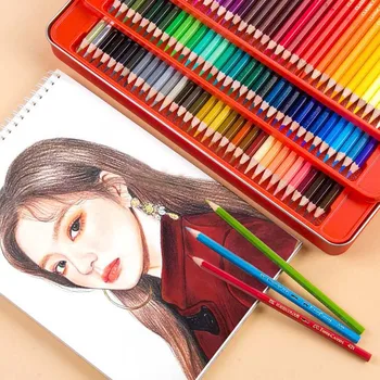 12/24/36/48/60/72 Culori de Apă Creion Colorat Pictura Colorate Acuarela Pen Student Consumabile Vopsea Creioane pentru Desen Schiță