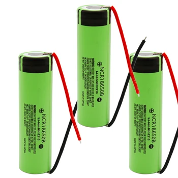 Original Nou NCR18650B DIY + sârmă de 3.7 v 18650 3400 mah Litiu Reîncărcabilă Baterie Pentru panasonic baterii pentru Lanternă