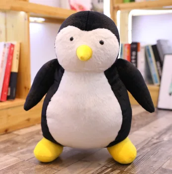 27cm 47cm Drăguț Prietenul lui Joey ÎMBRĂȚIȘARE Pinguin de Pluș Jucării TV Grave Prieteni Rachel Pinguin Animal de Pluș Păpuși Jucării de Crăciun