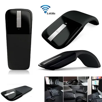 Mouse-ul fără fir a Doua Generație De Pliere Touch Ultra Subțire Mouse 3 Butoane USB Exigibilă Profesionale Soareci Pentru Laptop PC