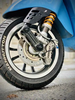 Motocicleta Furca Fata Acoperă Suspendarea Link-ul CNC din Aluminiu Caz pentru VESPA GTS Sprint Primavera LX 150 250 300 2017 2018 2019 2020