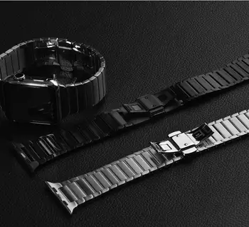 Seria 6/5/4/3/2/1 Fluture incuietoare Blocare Link-ul de bucla banda pentru Apple Watch band brățară de link-ul de curea 38/40 mm 42/44mm pentru iwatch SE