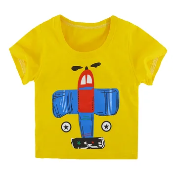3 buc/lot de Copii cu Maneci Scurte T-shirt Bumbac T-shirt pentru Copii Fete si Baieti Desene animate Topuri Tricouri Copii T-shirt de Vara Noi