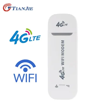 TIANJIE 3G, 4G, GSM, UMTS, Lte Usb Modem Wifi Dongle Mașină de Router de Rețea Adaptor Cu Slot pentru Card Sim