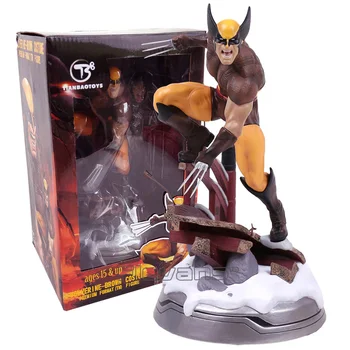 Marvel X-Men Wolverine Logan Statuie din PVC Figura de Colectie Model de Jucărie (pot face schimb de ticălos) 23.5 cm