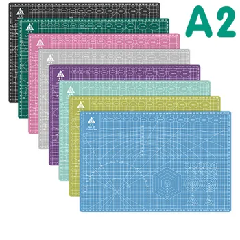 1buc 60 * 45cm A2 Tăiere Bord Linie de Rețea, de Auto-vindecare Tăiere Bord Ambarcațiunile de Card Multi-color față-verso Desktop Tăiere Pad Mat