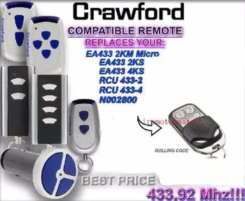 NOU pentru Crawford EA433 2KM MICRO,EA433 2KS RCU433 compatibil control de la distanță de înlocuire transport gratuit