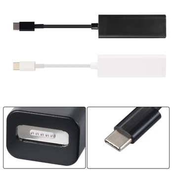 Alb/negru USB C a Magsafe 2 Adaptor Magnetic 5Pin Converter pentru MacBook Pro#50