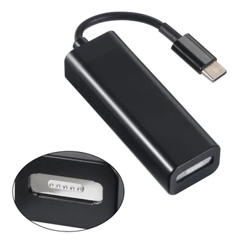 Alb/negru USB C a Magsafe 2 Adaptor Magnetic 5Pin Converter pentru MacBook Pro#50