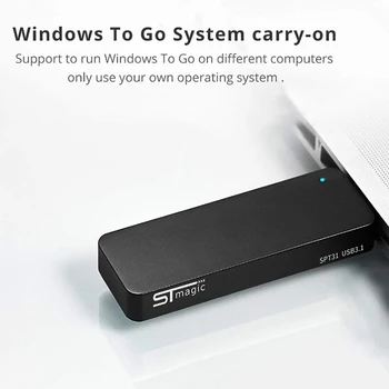 Stmagic SPT31 Metal SSD USB 3.1 Pendrive Extern solid state disk de 128GB, 256GB 512GB ssd de 1TB, 2TB pentru laptop, pc, tv box