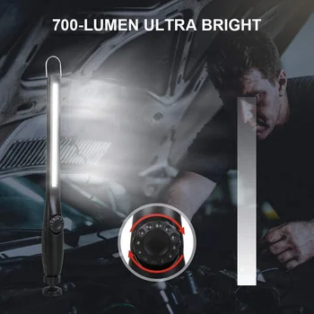 LED Lumina de Lucru USB Reîncărcabilă COB Lumina de Lucru Magnetice Portabile fără Fir de Inspecție Lumină Pentru Reparații Auto, Uz casnic, Atelier
