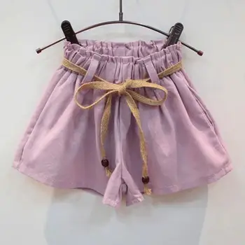 2020 Fierbinte de Vânzare de Moda 2 BUC Copil copii Copii Fete Costum de Haine Bowknot Vesta Camasa+pantaloni Scurți Pantaloni Set Baby Set Haine 6.19