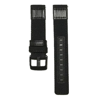20mm 22mm Panza de Nylon + Piele Watchband Pentru Armani Diesel, Fossil Timex Jeep Eliberare Rapidă Ceas Trupa Încheietura Curea