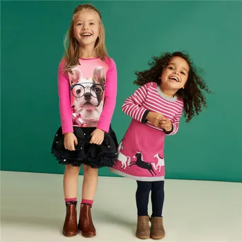 Baieti tricou și o fată tricou Copii teuri Copil de moda Topuri de Bumbac, Fete De cal de imprimare Copii Îmbrăcăminte de Brand copil topuri
