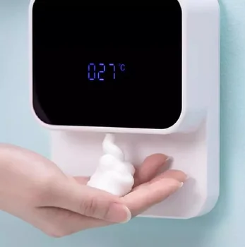 NOI Mijia Youpin smart home, montat pe Perete, LED smart senzor termometru de uz casnic spumă de săpun pentru spălarea mâinilor