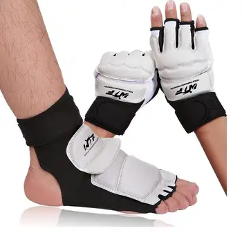 Pro Manusi Taekwondo Sparring Mână-Picior Protector Capac Mănuși De Box Karate Taekwondo Haine Bretele De Protecție