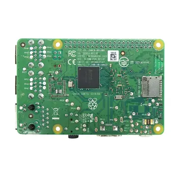 Raspberry Pi 3 Model B Plus cu WiFi si Bluetooth+ABS Caz+CPU Fan+3A Putere cu Comutator ON/OFF+radiator pentru Raspberry Pi 3B+