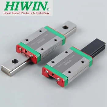2 buc Originale liniare Hiwin ghid MGN12 100 150 200 250 300 330 350 400 450 500 550 mm șină + 2 buc MGN12H bloc imprimantă 3D cnc