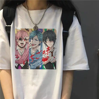 Îmbrăcăminte pentru femei Yarichin Club Harajuku Punk casual plus dimensiune hip-hop liber Ulzzang topuri de Epocă anime Japonez T-shirt, tricouri