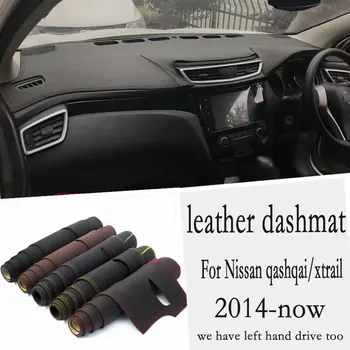 Pentru Nissan Qashqai Rogue x-trail 2016 2017 2018 2019 2020 Piele Dashmat tablou de Bord Dash Pad Acoperire Mat Covor RHD