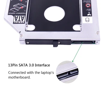 CHIPAL al 2-lea HDD Caddy 12.7 mm SATA 3.0, 2.5