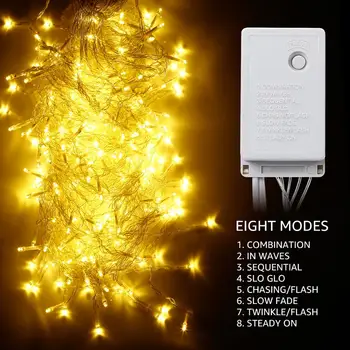 3x1/3x2/3x3m Zână Șir de Lumină LED-uri de Crăciun de Decorare Pentru Casa Ghirlanda de Lumina Pomul de Crăciun Decor 2020 Navidad Ornament Cadou