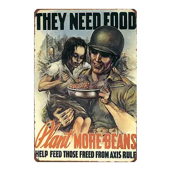 Au Nevoie de Mâncare, Metal Sign de Tractoare de Epocă Placa Pentru Perete Poster Bar Fermă Art Decor Acasă Cuadros DU-3373