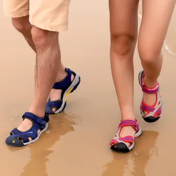 HUMTTO în aer liber pentru Femei Sandale Barbati Pantofi de Plaja si Anti-coliziune Vara Aqua Pantofi de Cauciuc Aer ochiurilor de Plasă de trecere prin vad Uscare Rapidă Adidas