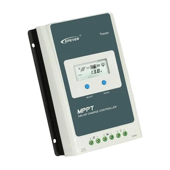 MPPT 10A/20A/30A/40A Controler de Încărcare Solară Negru-Lumina LCD-Regulator Solar de 12V 24V Plumb-Acid Baterii Litiu-ion