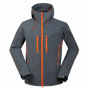 în aer liber, windproof rezistent la apa caldă cu glugă haina de Toamna Iarna Barbati Soft shell jacheta alpinism camping drumetii Canadiană îmbrăcăminte exterioară