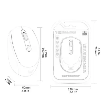 2.4 GHz Wireless Portabil Ergonomic Mut Mouse-Ul Pentru Notebook Pc Usb Mouse-Ul Fără Fir De Economisire A Energiei Laptop Calculator Mouse-Ul