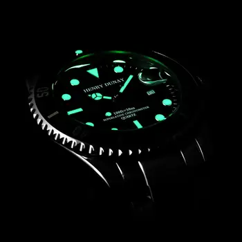 HENRY DUNAY de Lux de Top de Brand de Moda pentru Bărbați Cuarț Ceas Complet din Oțel Inoxidabil rezistent la apa Bărbați Sport Relogio Masculino Încheietura Ceasuri