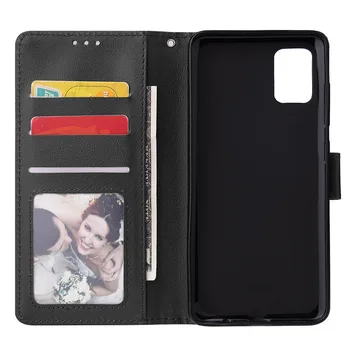 Piele Flip-Caz Pentru Samsung A51 Caz Portofel cu Slot pentru Card de Suport Acoperi pe Etui Samsung Galaxy A51 51 A515F Caz de Telefon Fundas