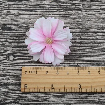 500pcs Mini Mătase Artificială Daisy Capete de Flori 4cm Pentru Nunta Praty Decor lucrate manual DIY Ghirlanda Accesorii Flori False
