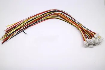 100 de SETURI de Mini Micro JST-PH 4-Pin Conector mufa cu Fire Cabluri 150MM