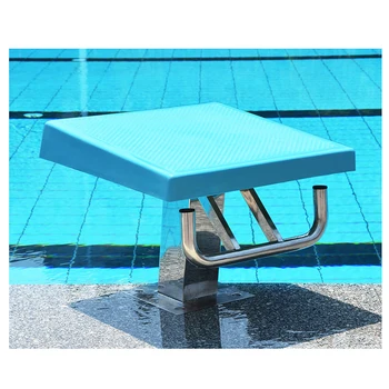 Piscină bloc de pornire/standard piscină concurs platformă de scufundări/304 din oțel inoxidabil competitive sărituri platforma