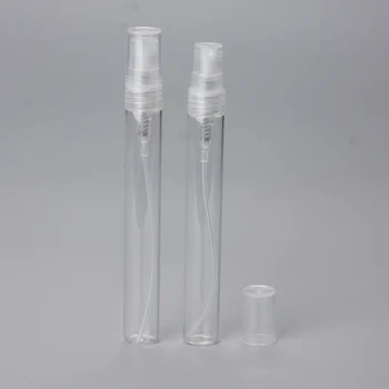 10buc/Lot 10ml Proba Cadou Transparet Călătorie Sticla cu Pulverizator Portabil Sticlă Sticlă de Parfum Pulverizator Recipient Femei Parfumuri Pompa