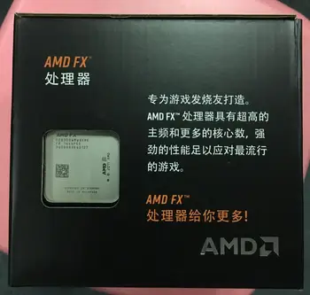 AMD FX-Series FX-8300 Cutie radiator FX 8300 Octa Core AM3+ CPU FX8300 FX 8300 de lucru în mod corespunzător Procesor Desktop