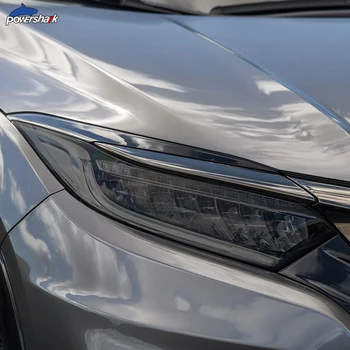 2 Buc Faruri Masina Tentă de Negru Film de Protecție de Protecție Transparent TPU Autocolant Pentru Honda HRV 2017 2018 2019 2020 Accesorii