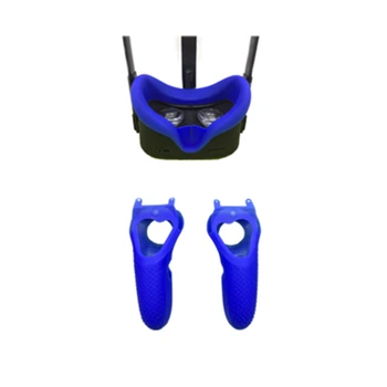 Masca de ochi Capacul Kit pentru Oculus Quest Cască VR Anti-sudoare Unisex Anti-scurgeri de Lumină Blocarea Silicon Moale Ochi de Acoperire
