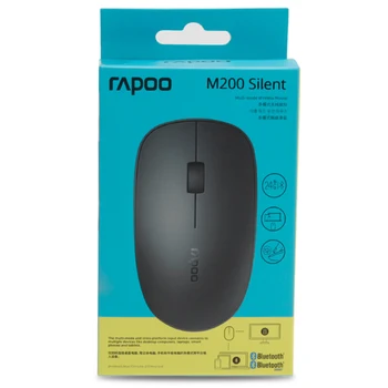 Rapoo M200 Original Multi-Mode Slim Silent Mouse-ul fără Fir Bluetooth Mouse-ul cu 1300DPI pentru Desktop Laptop de Birou de Afaceri