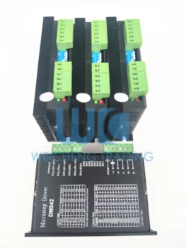Router CNC kit electronice 4buc DM542 driver+ 4buc NEMA23 1.8 N. M motor de curent continuu +350W 36V alimentare +4axis mach3 mișcare card