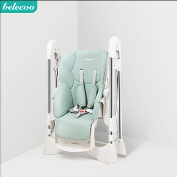 Belecoo Baby scaun de luat masa copii scaun de luat masa multi-funcția de pliere scaun copil portabil, scaun de masa mananca transport gratuit