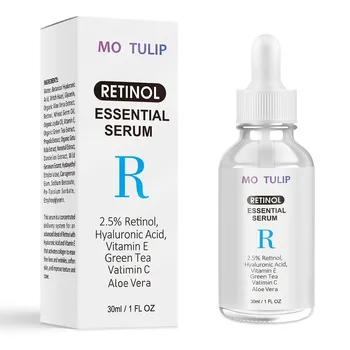 30ML Retinol 2.5% Fata Facial Serum Vitamina C Ser Fermitate de Reparare a Pielii Anti-Rid Anti-Imbatranire Ser lifting de Îngrijire a Pielii DROPSHIP