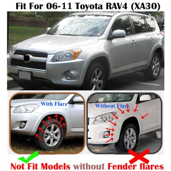 Masina de Noroi Pentru Toyota RAV4 2007-2012 2.4 Cu Semnalizare Aripa apărătoare de noroi apărătorile de Noroi Lambou Aripile 2011 2010 2009 2008