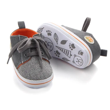 Baby pantofi de mers pe jos pentru Sugari baieti Copilul băiat adidas pantofi din bumbac și Cânepă moale cu talpă anti-alunecare Brand babyshoes